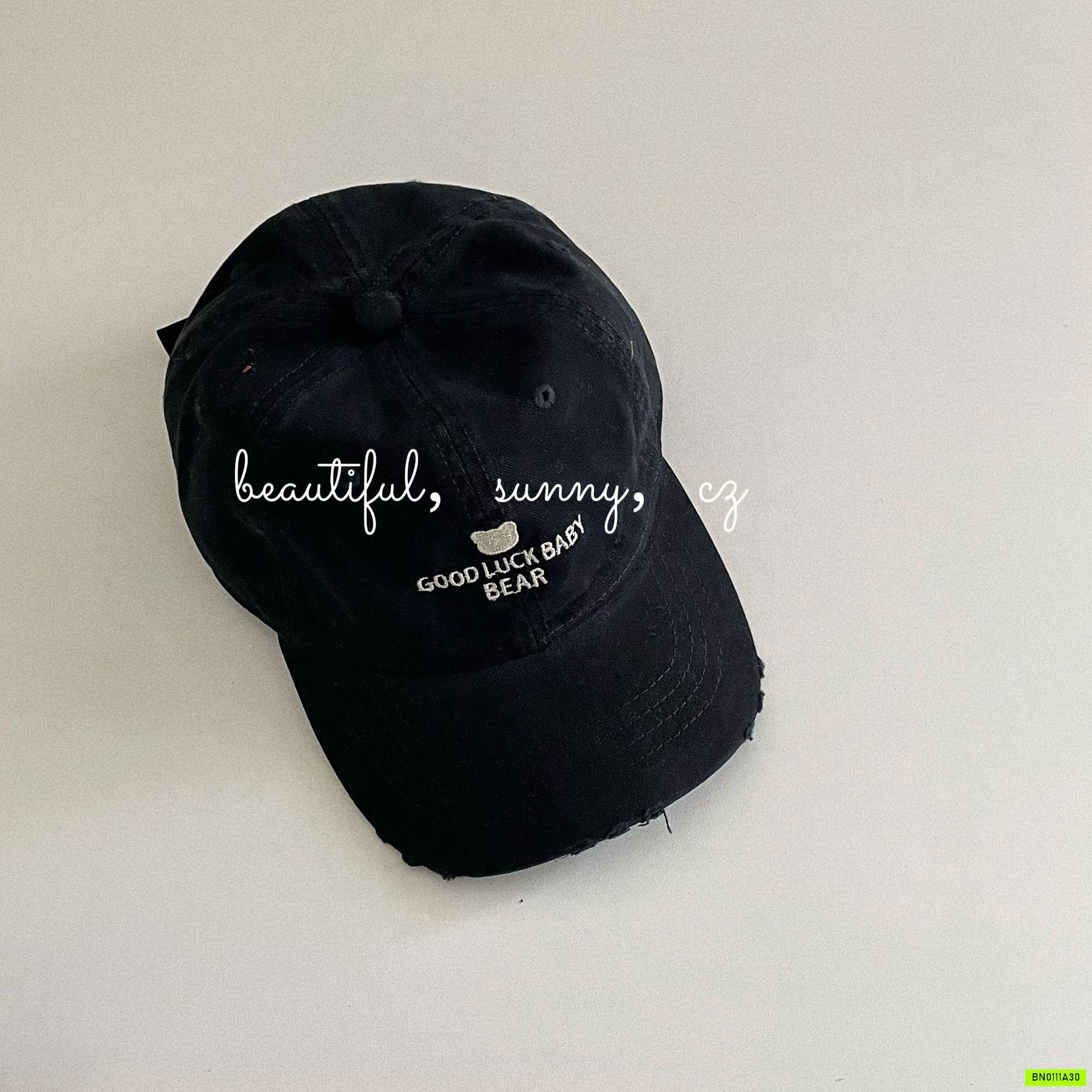 MŨ KẾT THÊU GOODLUCK