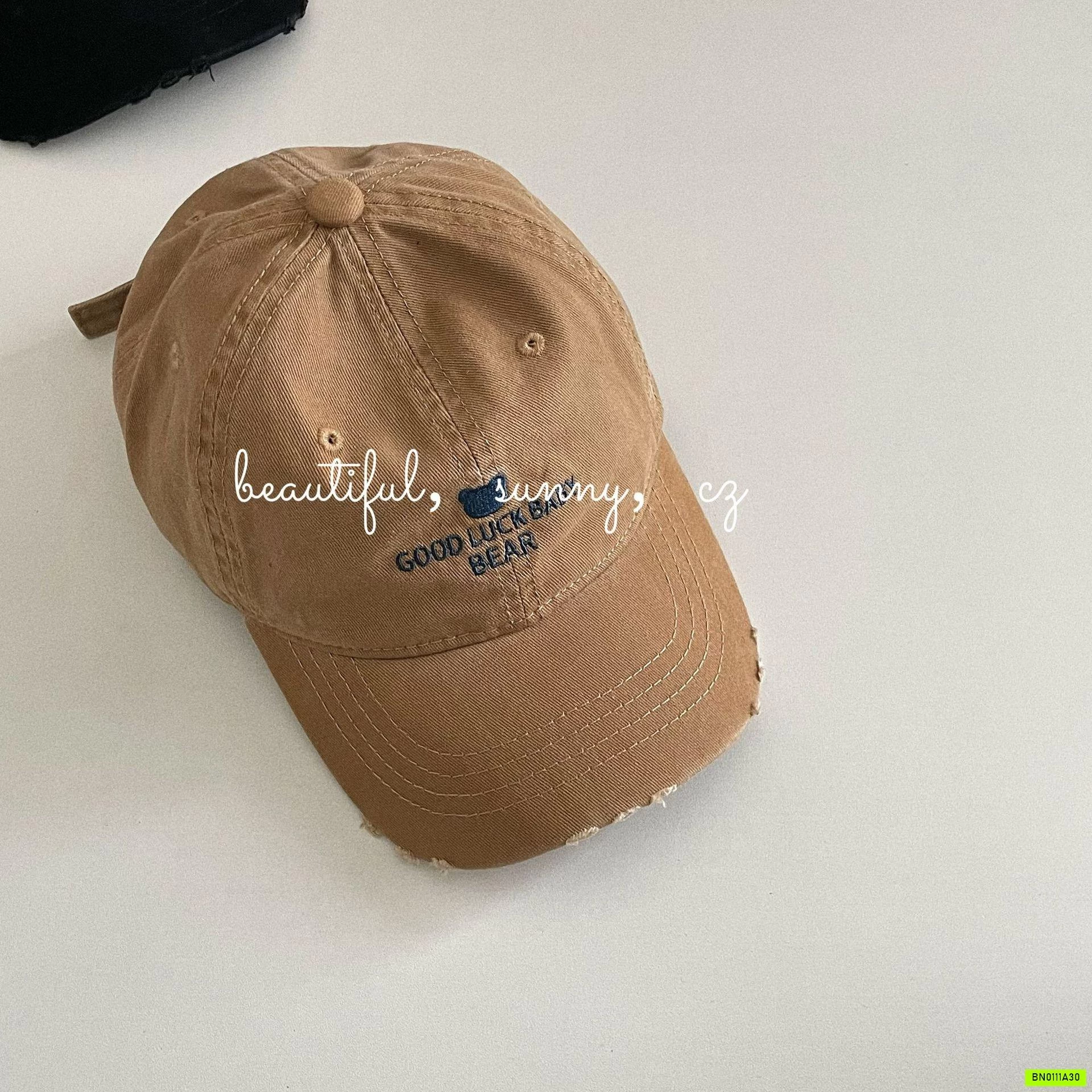 MŨ KẾT THÊU GOODLUCK