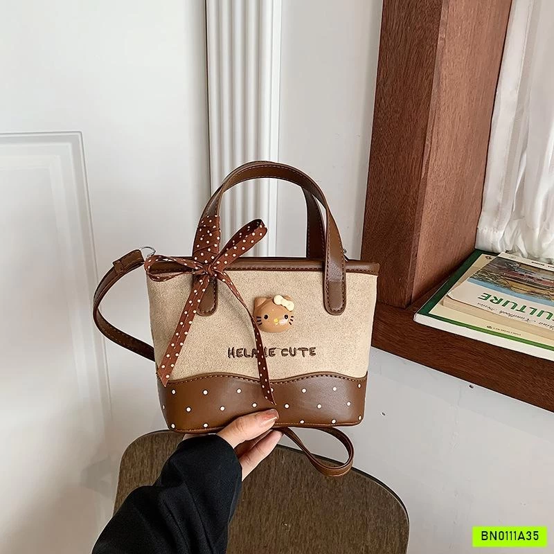 TÚI XÁCH KITTY VINTAGE MẸ BÉ