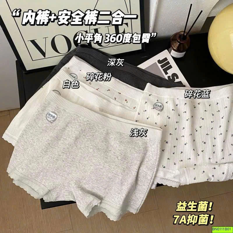 SET 5 QUẦN CHIP BOXER NỮ 7A KHÁNG KHUẨN
