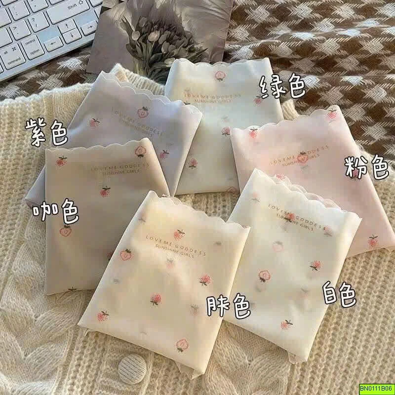 SET 6 QUẦN LÓT KHÔNG ĐƯỜNG MAY HOẠ TIẾT NHÍ