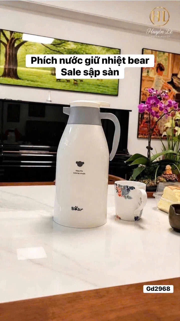 PHÍCH GIỮ NHIỆT BEAR
