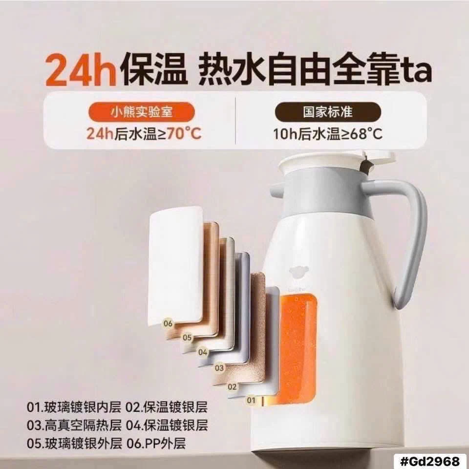 PHÍCH GIỮ NHIỆT BEAR