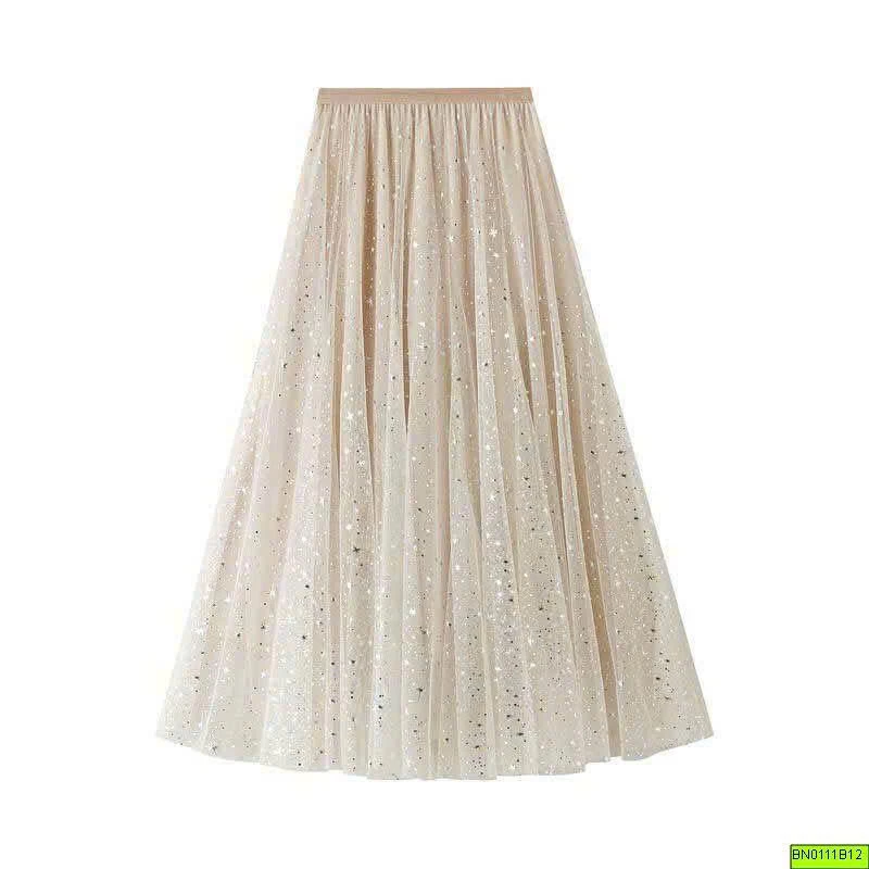 CHÂN VÁY TULLE ÁNH SAO