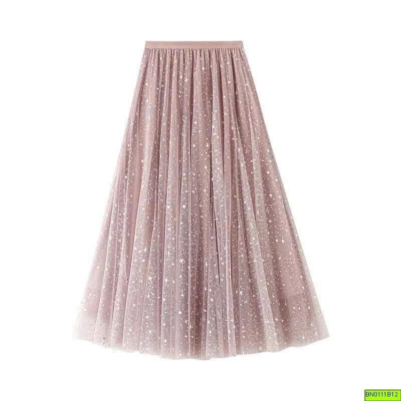 CHÂN VÁY TULLE ÁNH SAO