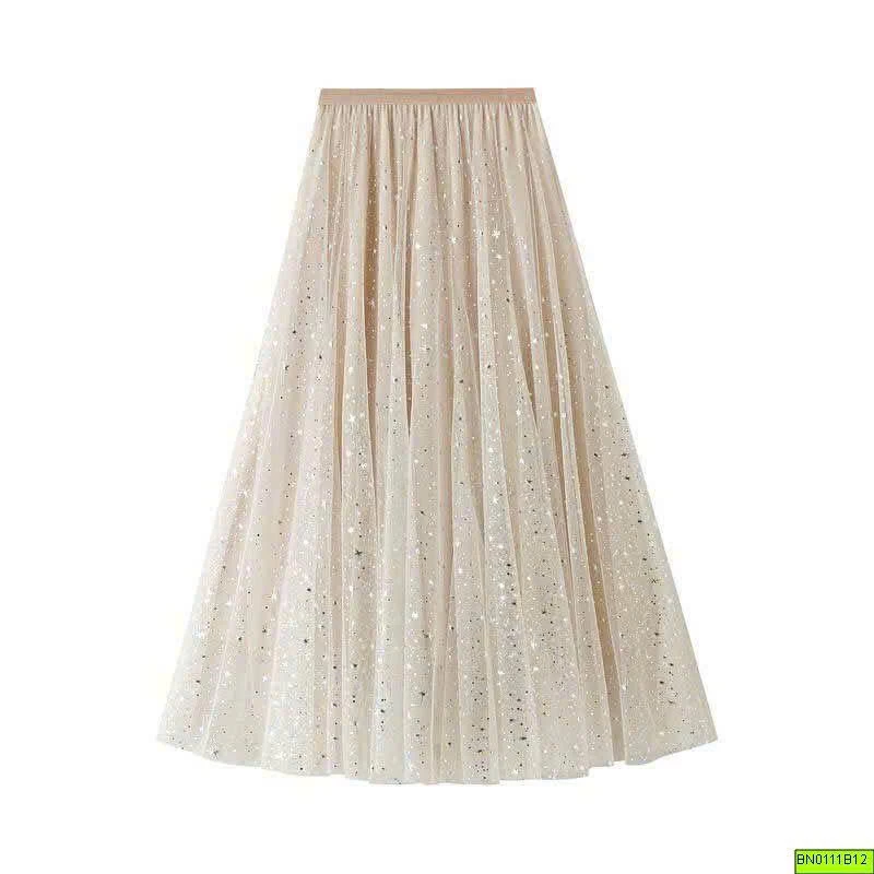 CHÂN VÁY TULLE ÁNH SAO