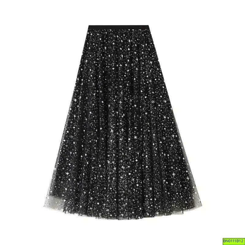 CHÂN VÁY TULLE ÁNH SAO