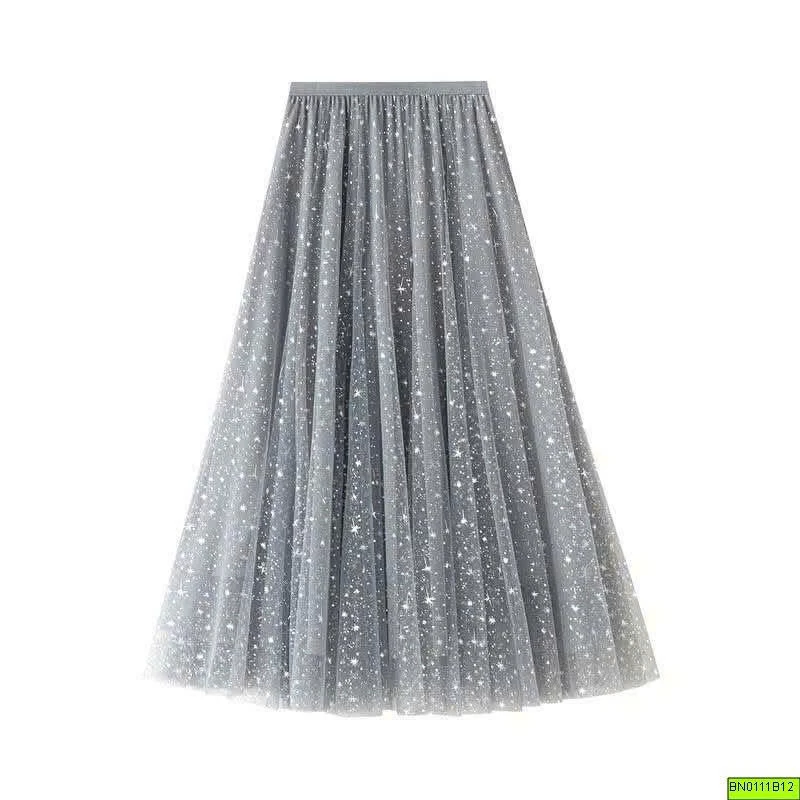 CHÂN VÁY TULLE ÁNH SAO