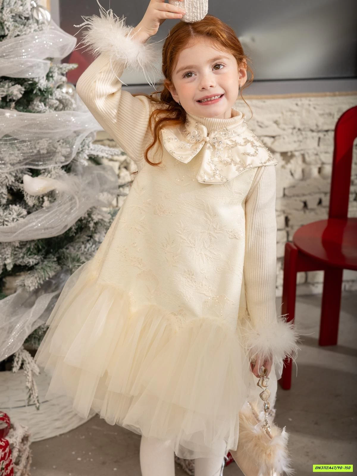 SƯỜN XÁM LÓT NHUNG PHỐI VOAN (KO KÈM ÁO LEN)