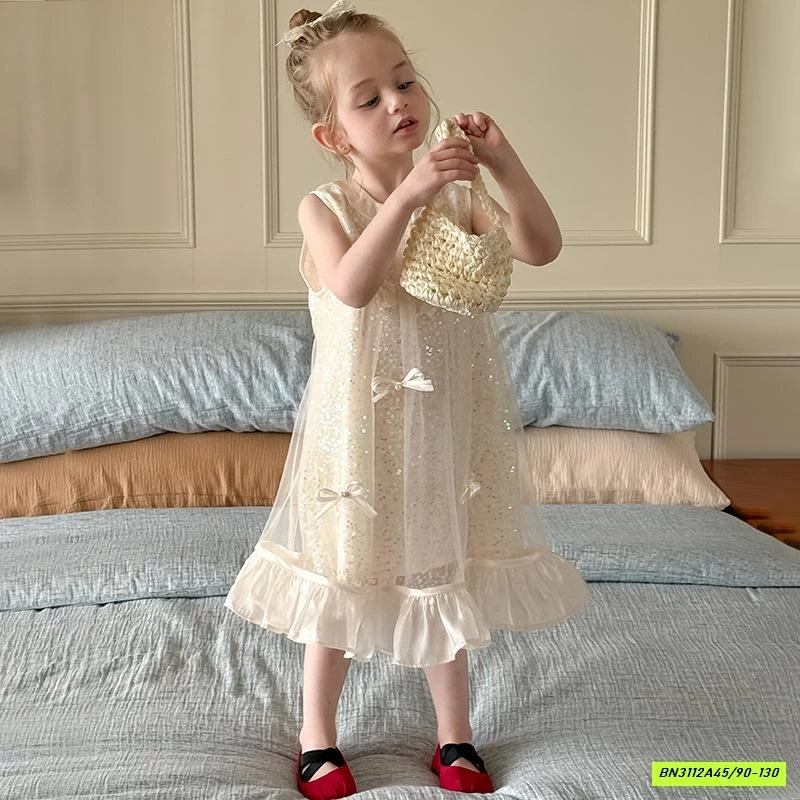 ĐẦM VOAN BLING GẮN NƠ AMUHOU