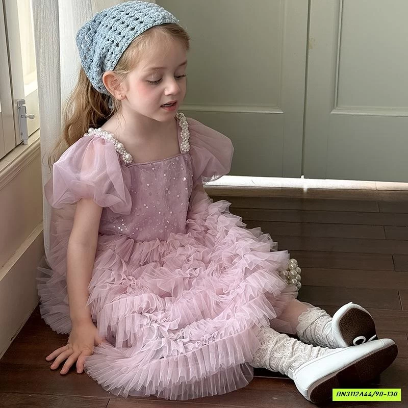 ĐẦM CÔNG CHÚA TUTU GẮN NGỌC AMUHOU