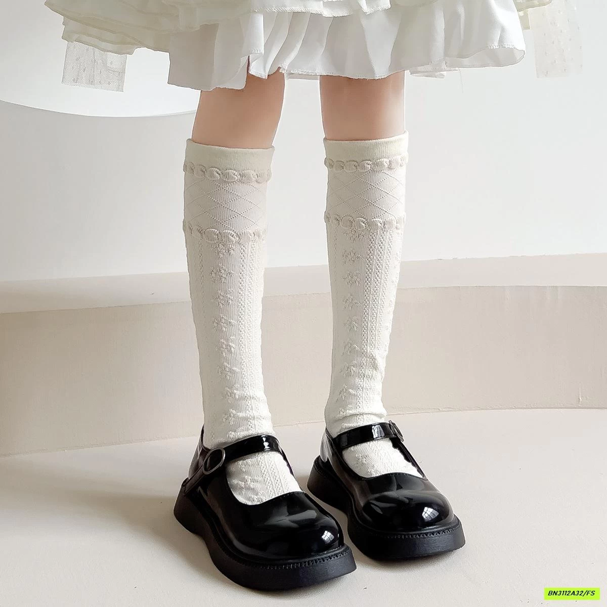 SÉT 6Đ TẤT TRƠN NGANG GỐI BG