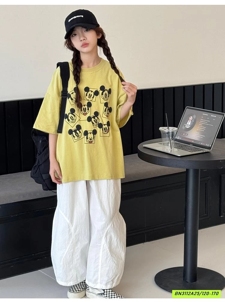 ÁO THUN IN MICKEY NHỎ SZ ĐẠI