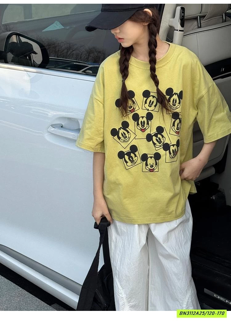 ÁO THUN IN MICKEY NHỎ SZ ĐẠI