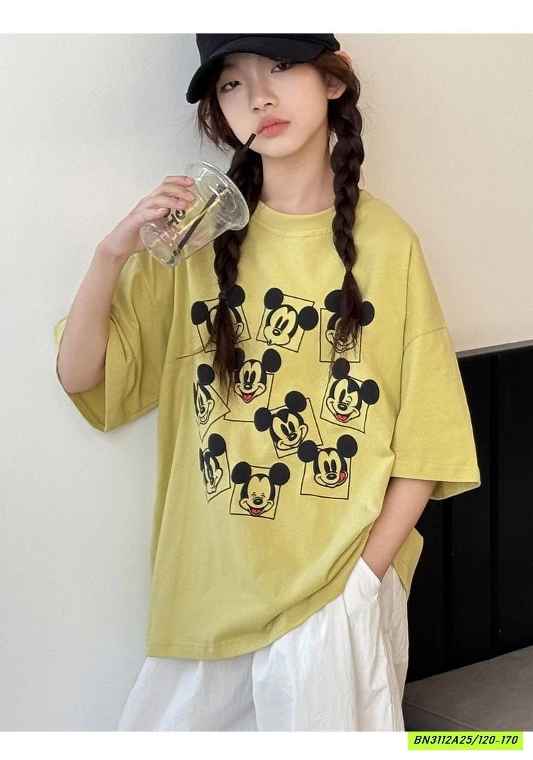 ÁO THUN IN MICKEY NHỎ SZ ĐẠI