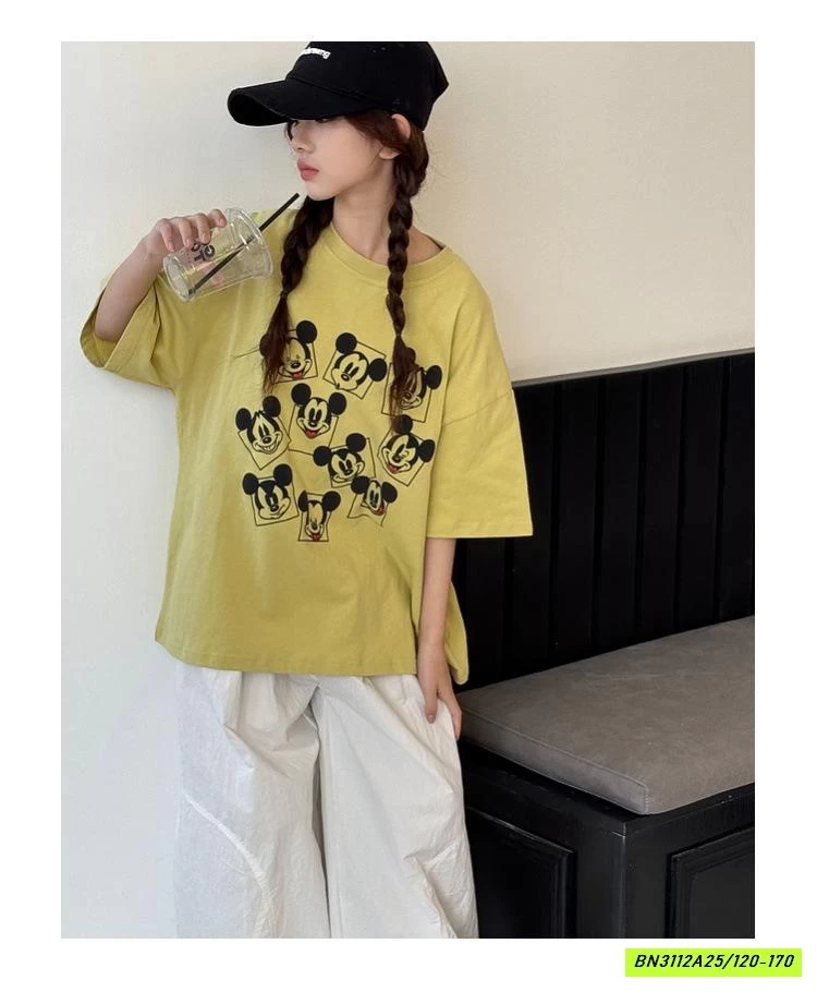 ÁO THUN IN MICKEY NHỎ SZ ĐẠI