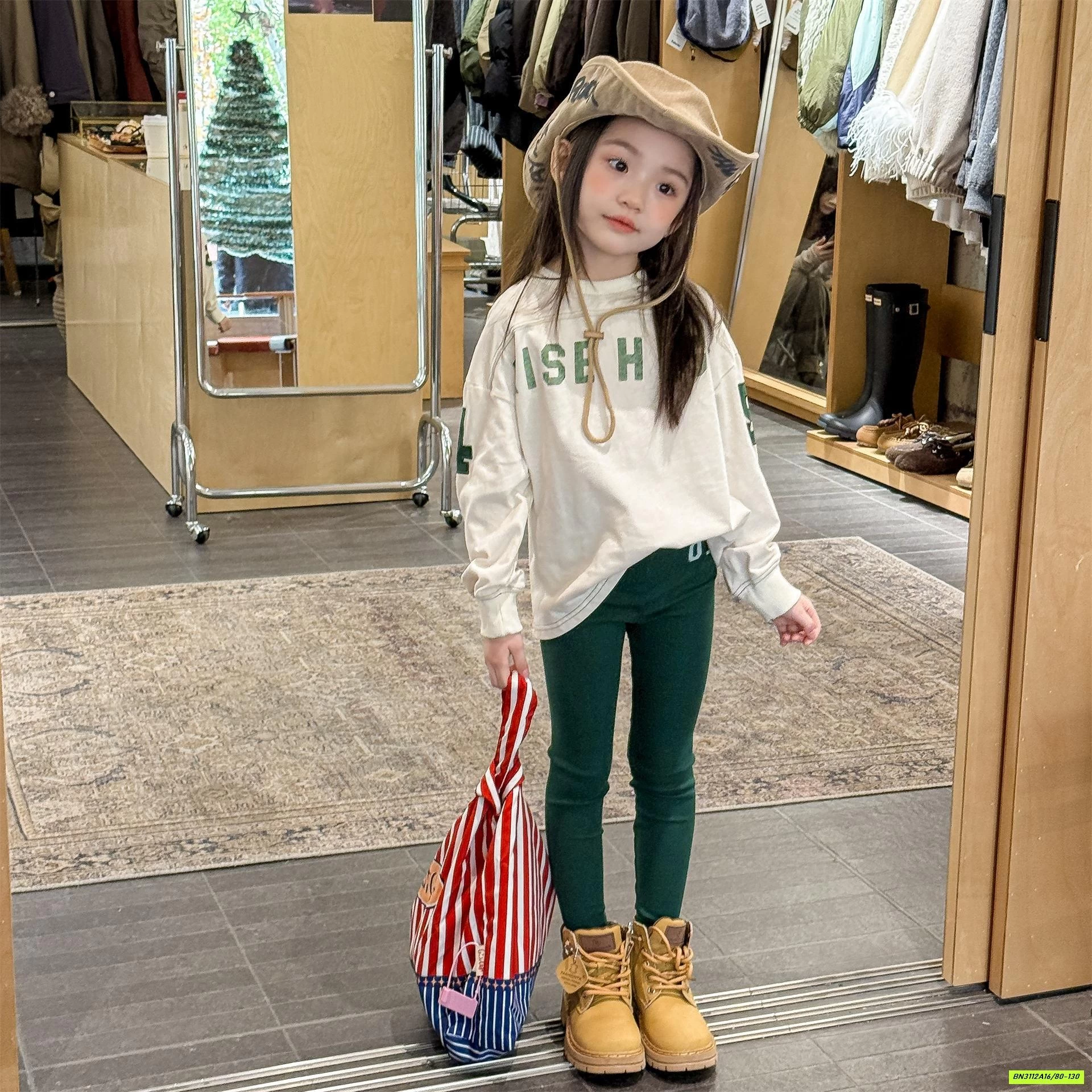 ÁO THUN PHỐI CHỮ SỐ 45 ADBABY