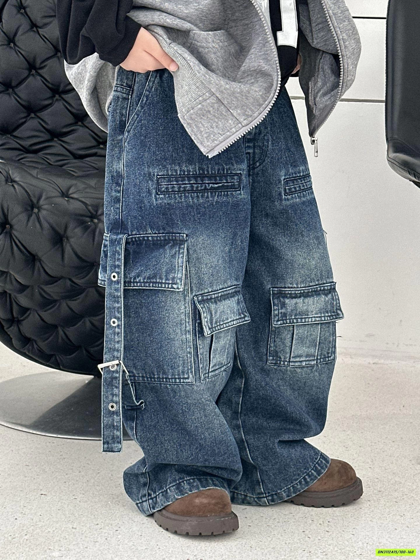 JEAN TÚI HỘP BAO NGẦU