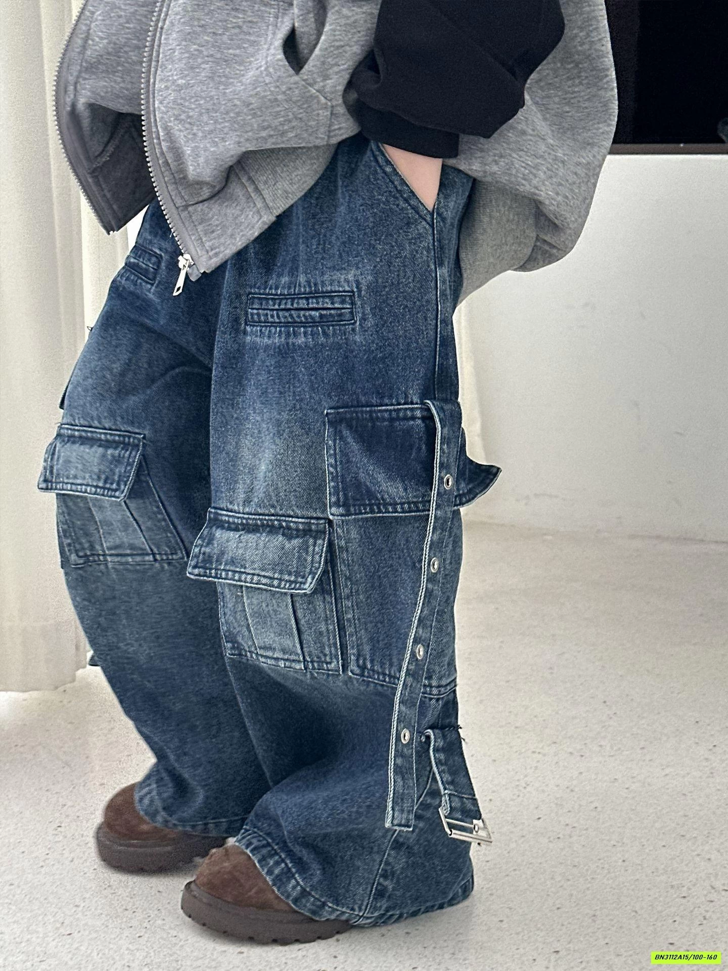 JEAN TÚI HỘP BAO NGẦU