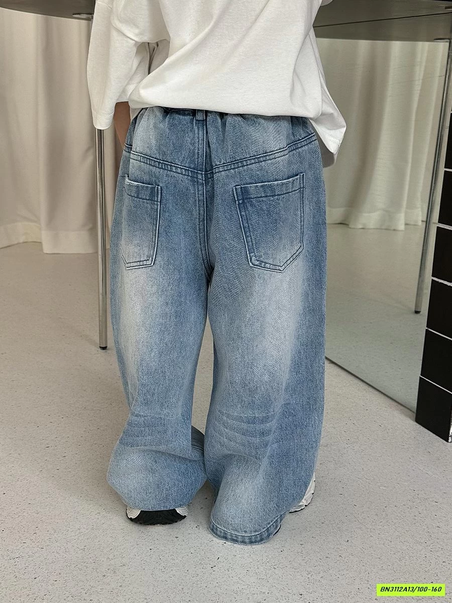 JEANS SUÔNG RÁCH GỐI