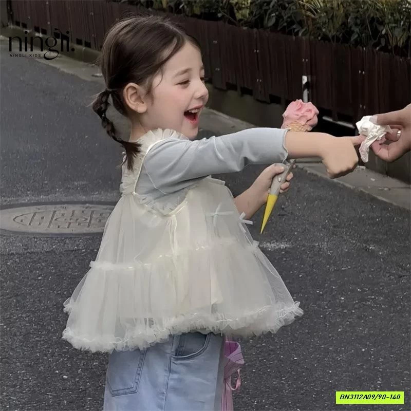 SÉT BABYDOLL QUẦN LOE 3 CHI TIẾT NINGLI