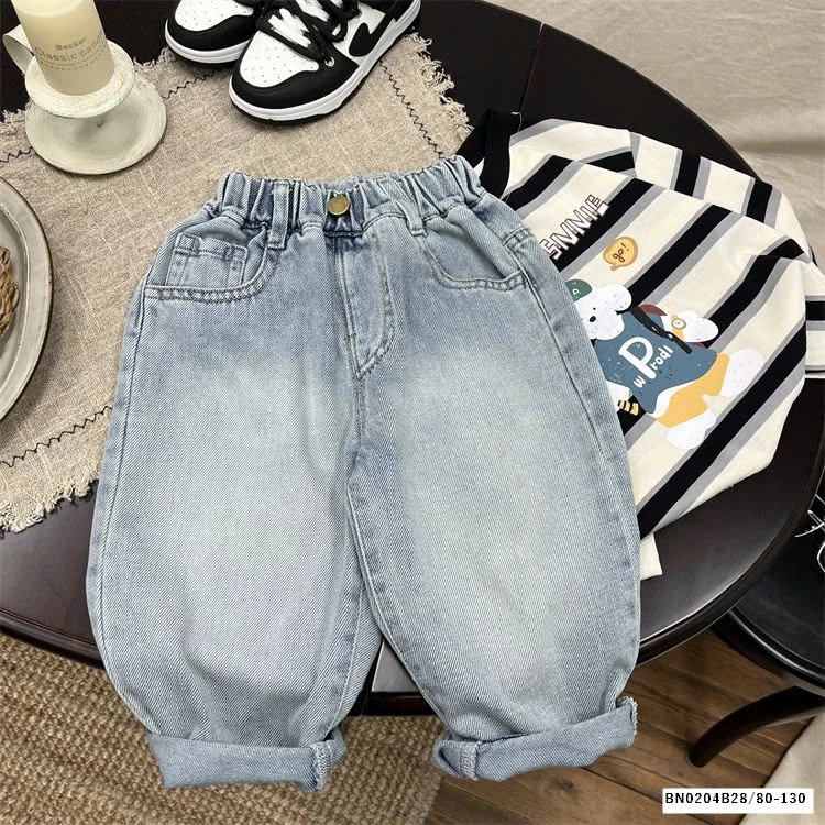 BST QUẦN JEAN DÁNG RỘNG CHO BÉ
