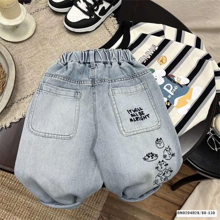 BST QUẦN JEAN DÁNG RỘNG CHO BÉ