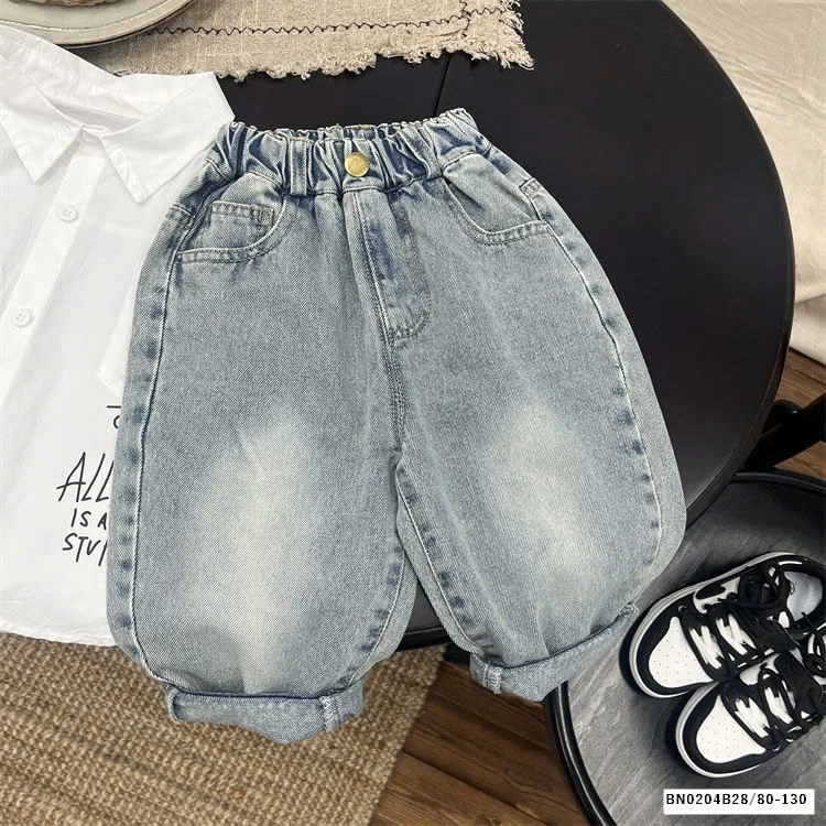 BST QUẦN JEAN DÁNG RỘNG CHO BÉ