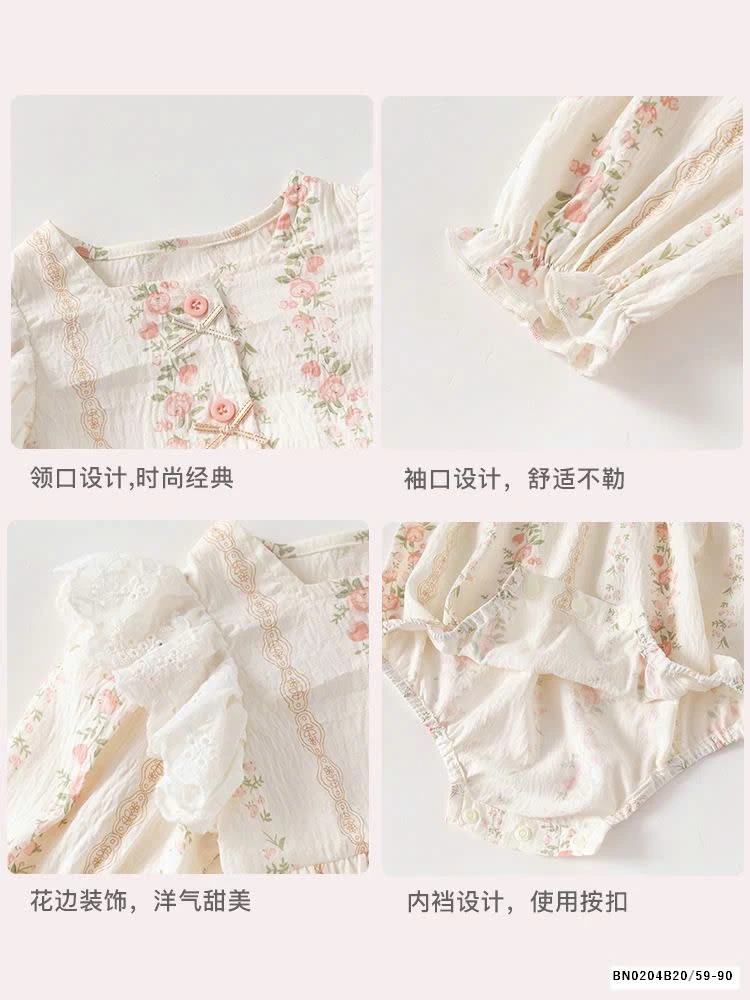 BODY ĐŨI HOA CHO BÉ