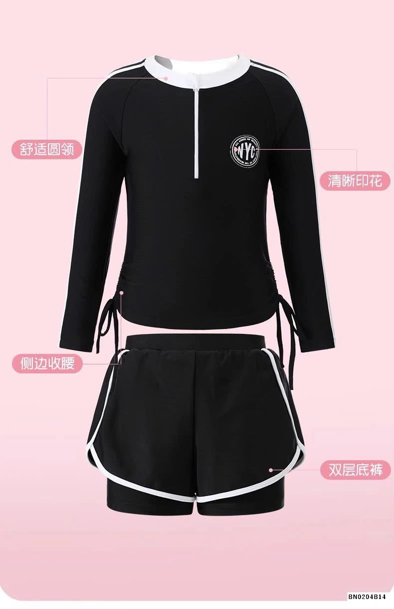 BỘ BƠI DÀI TAY BG YOUYOU