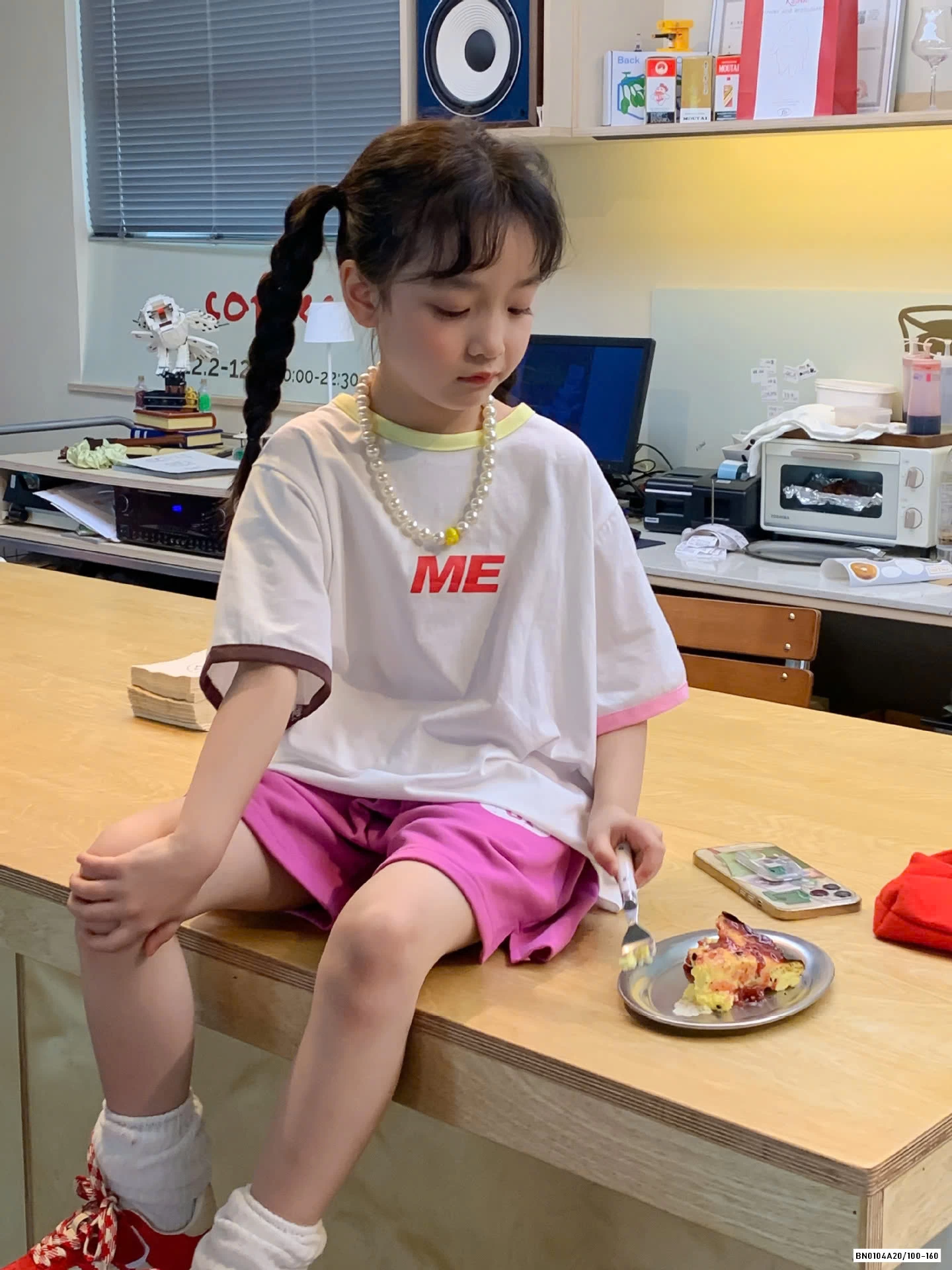 ÁO THUN M.E MIX SHORT THỂ THAO TCKIDS