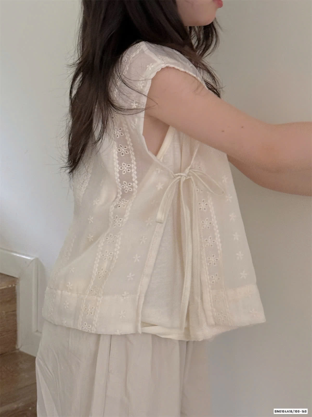 ÁO ĐŨI 2 LỚP THÊU NỔI