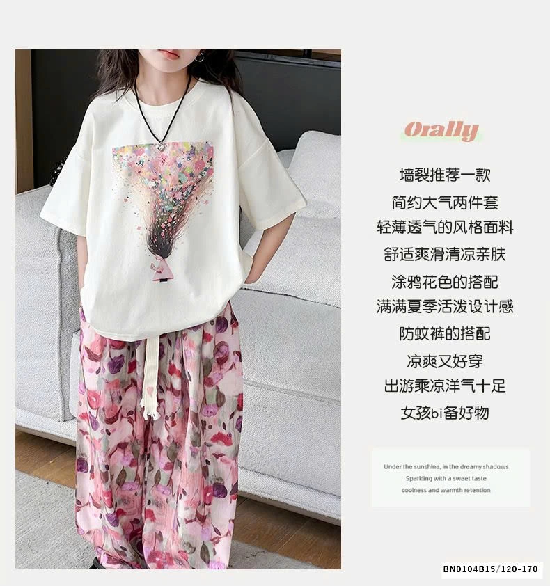 SÉT ÁO MIX QUẦN SUÔNG HOA SZ ĐẠI