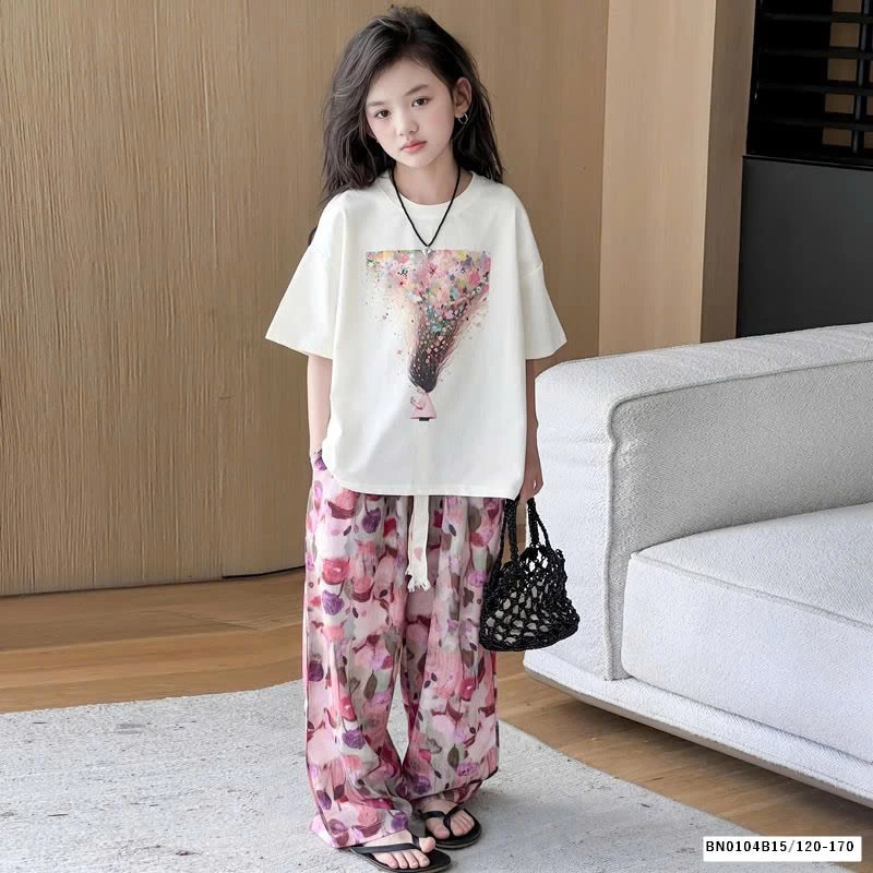 SÉT ÁO MIX QUẦN SUÔNG HOA SZ ĐẠI