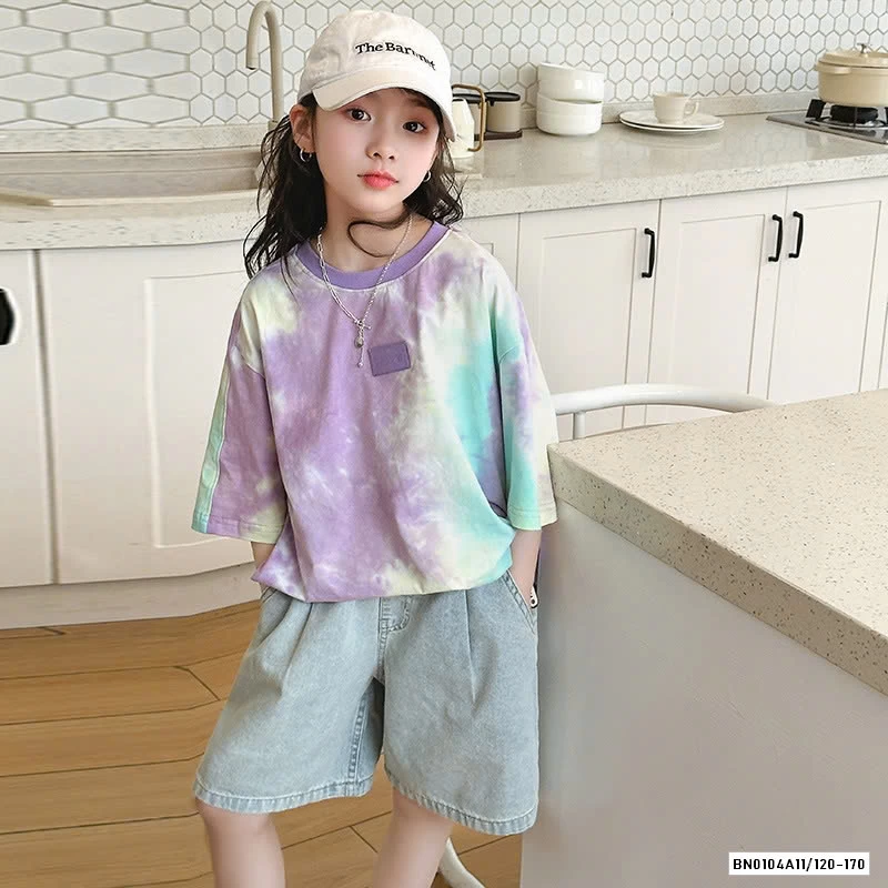 ÁO LOANG MIX SHORT JEANS SZ ĐẠI