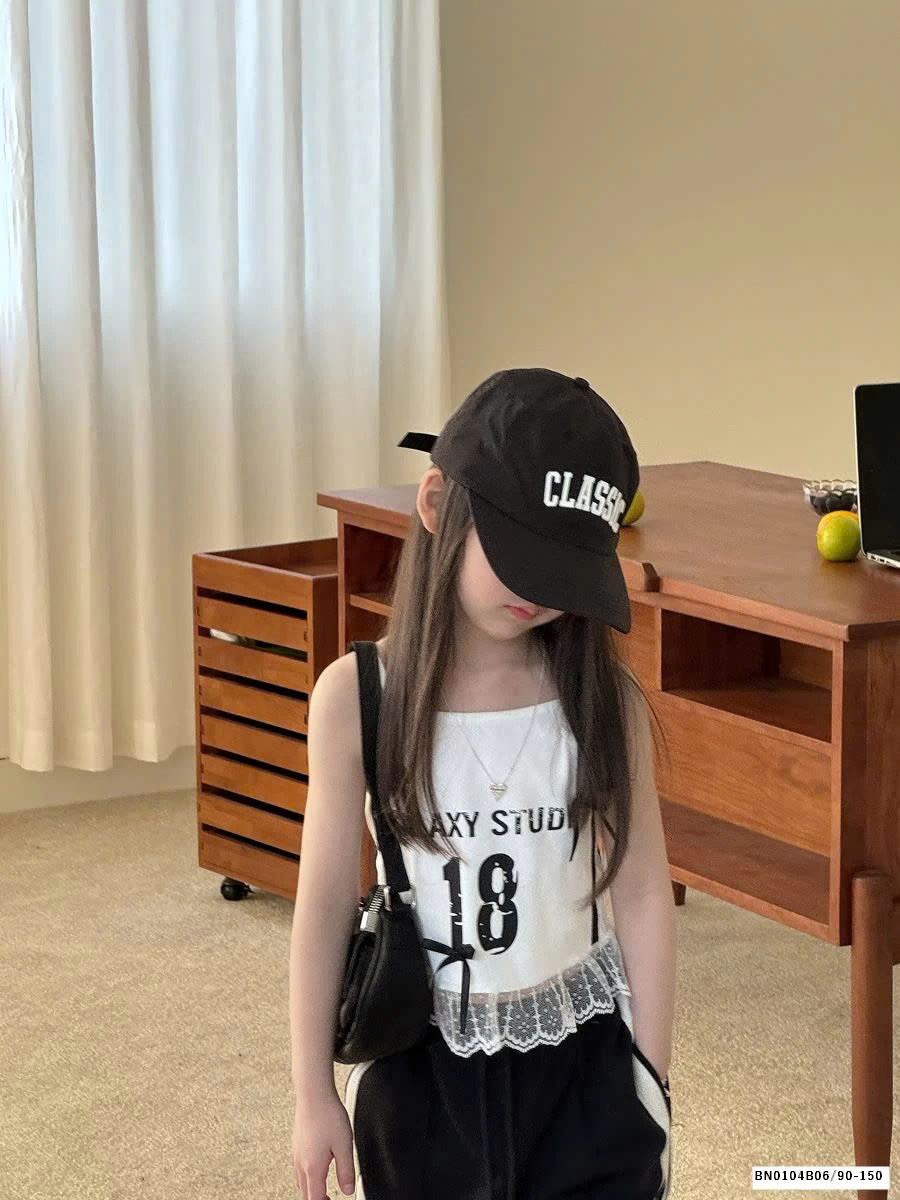 ÁO 2 DÂY PHỐI REN SỐ 18