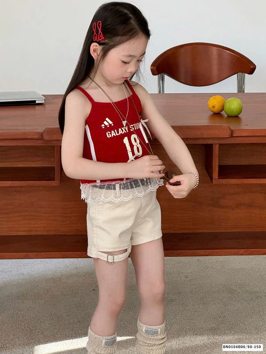 ÁO 2 DÂY PHỐI REN SỐ 18