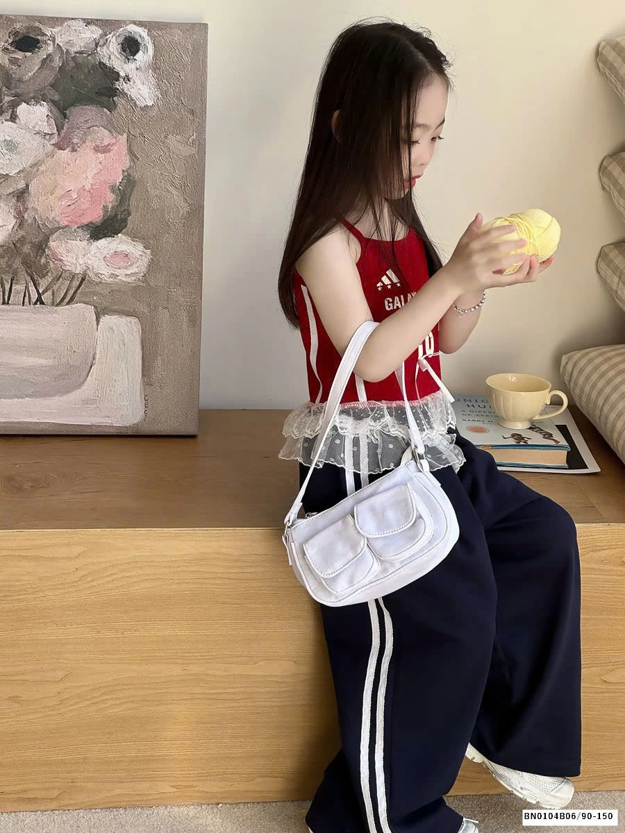 ÁO 2 DÂY PHỐI REN SỐ 18