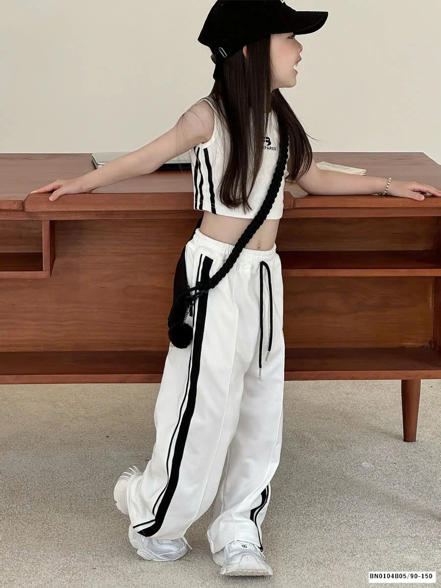 QUẦN THỂ THAO COTTON SỌC BÊN