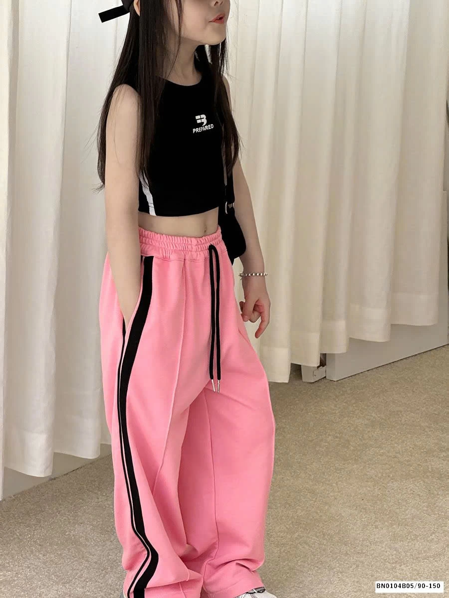 QUẦN THỂ THAO COTTON SỌC BÊN