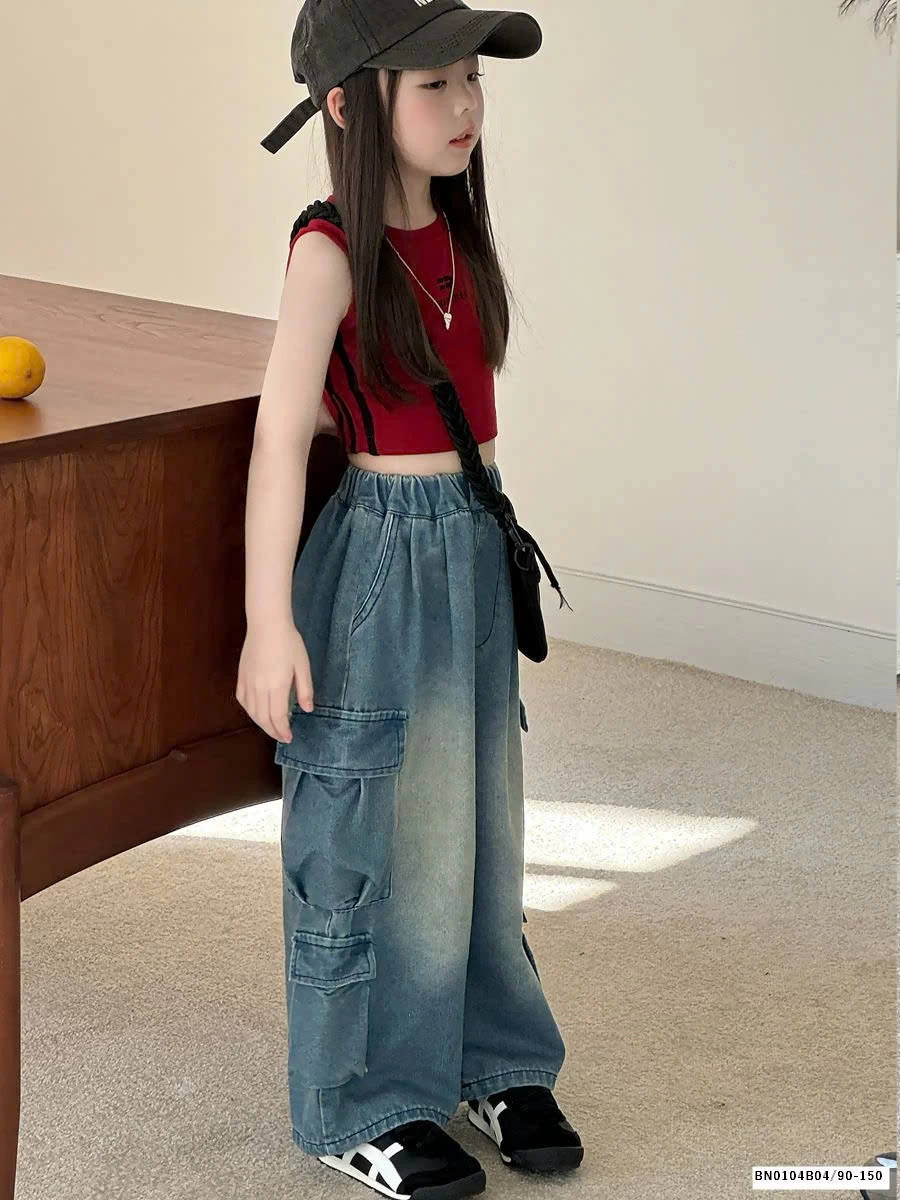 QUẦN JEAN SUÔNG TÚI HỘP