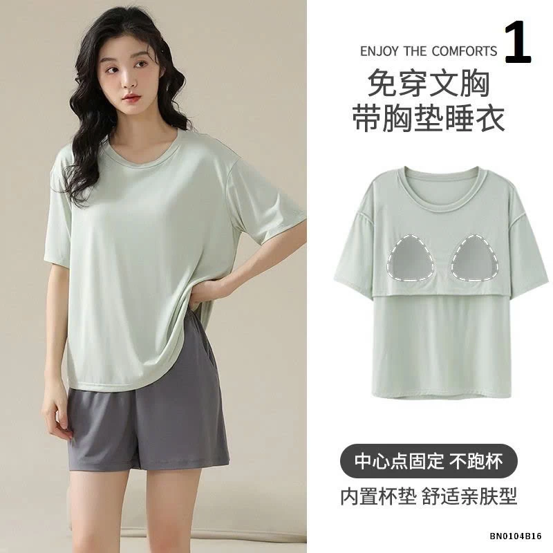 BỘ COTTON KÈM ĐỆM NGỰC
