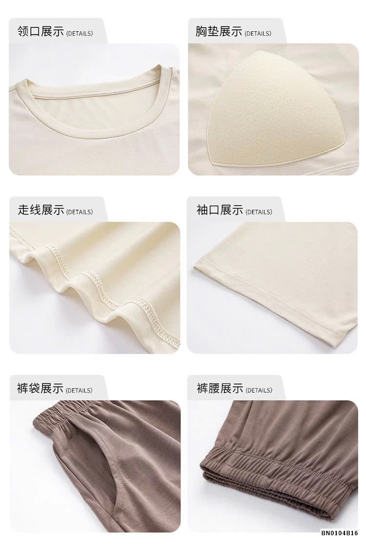 BỘ COTTON KÈM ĐỆM NGỰC