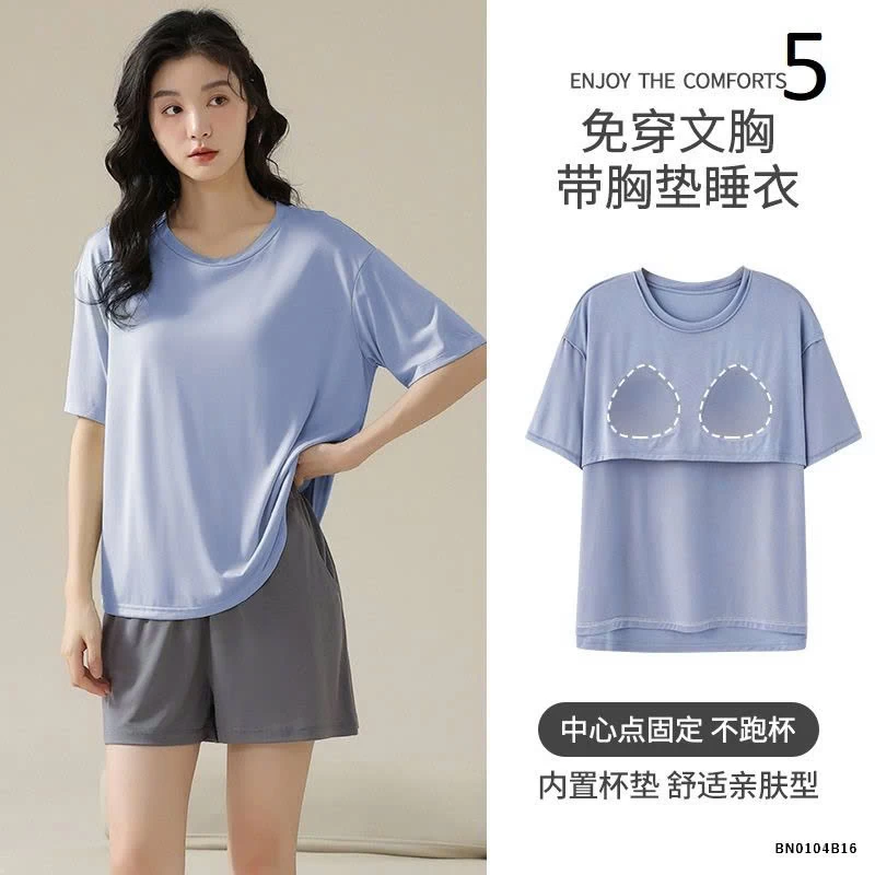 BỘ COTTON KÈM ĐỆM NGỰC