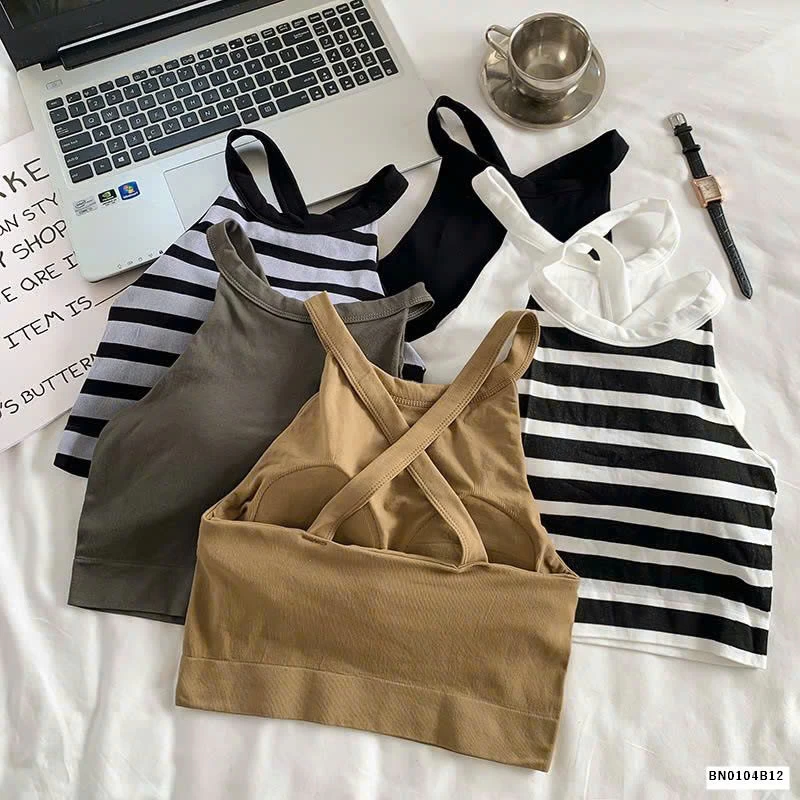 ÁO CROPTOP CỔ YẾM