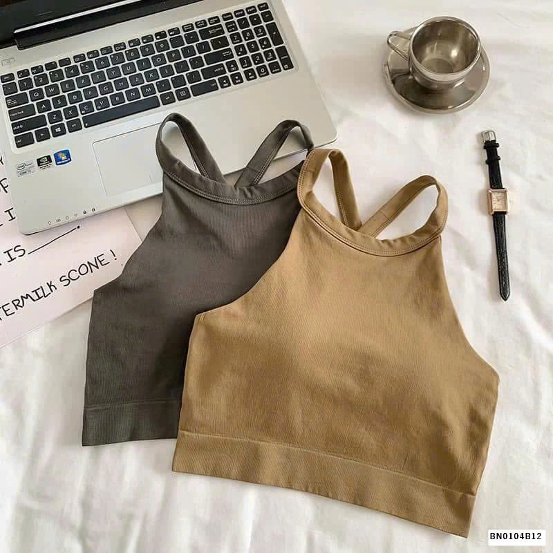 ÁO CROPTOP CỔ YẾM