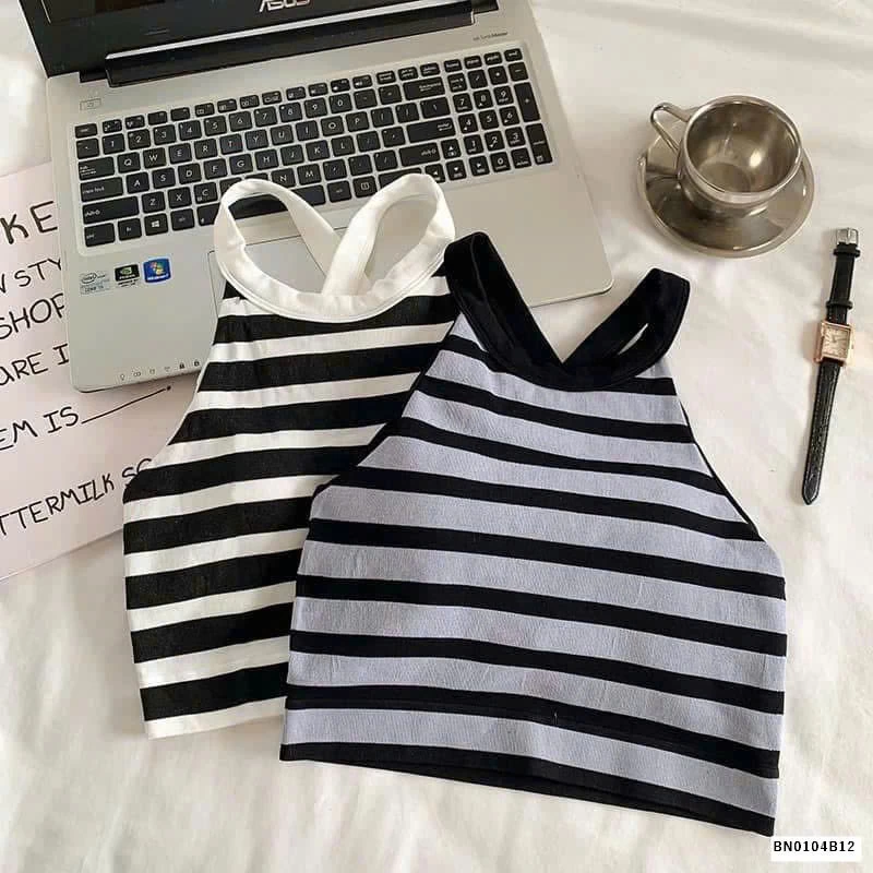 ÁO CROPTOP CỔ YẾM