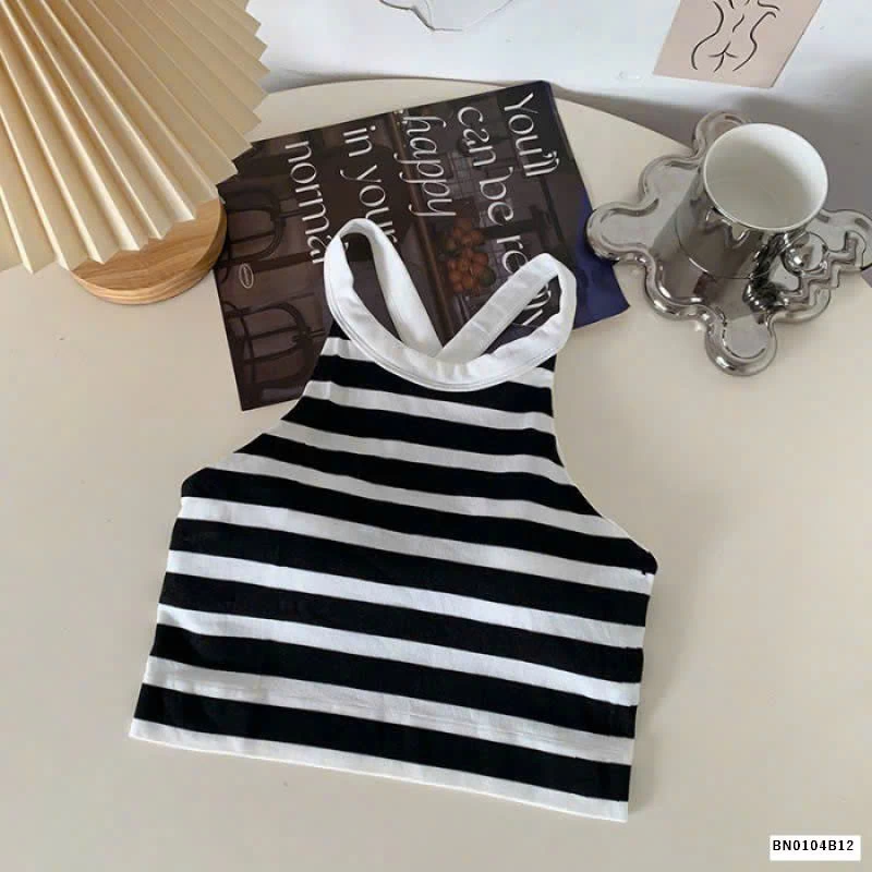 ÁO CROPTOP CỔ YẾM