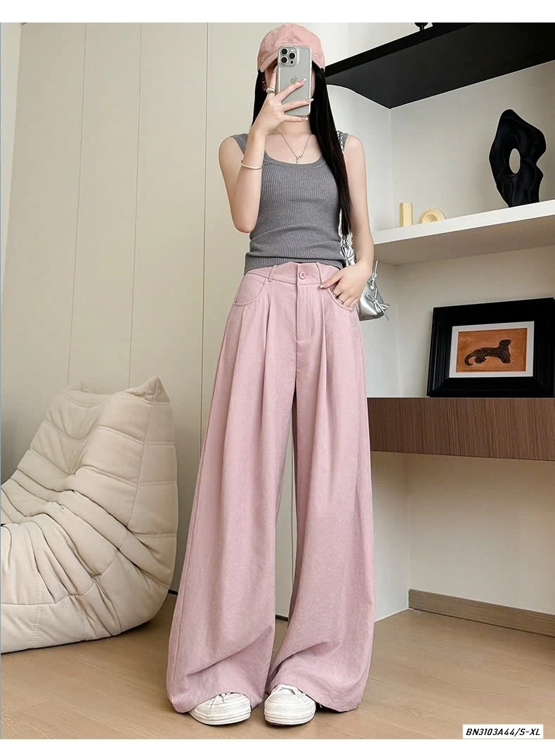 QUẦN SUÔNG TENCEL CẠP CÚC