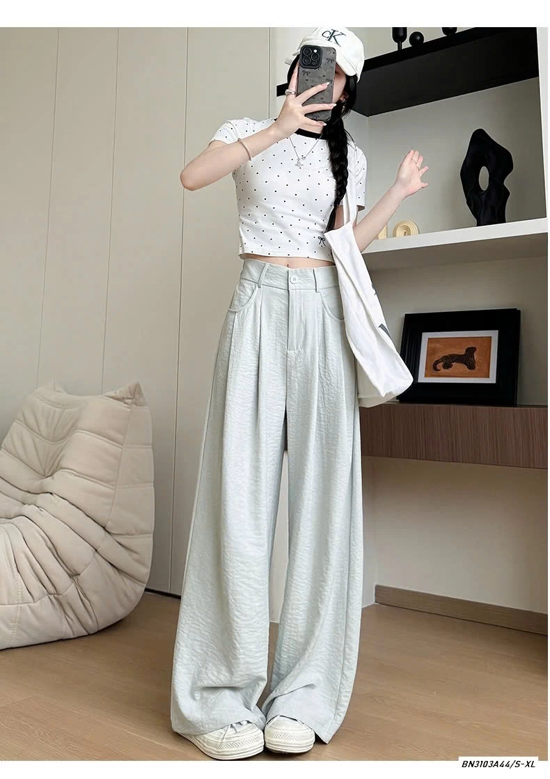 QUẦN SUÔNG TENCEL CẠP CÚC